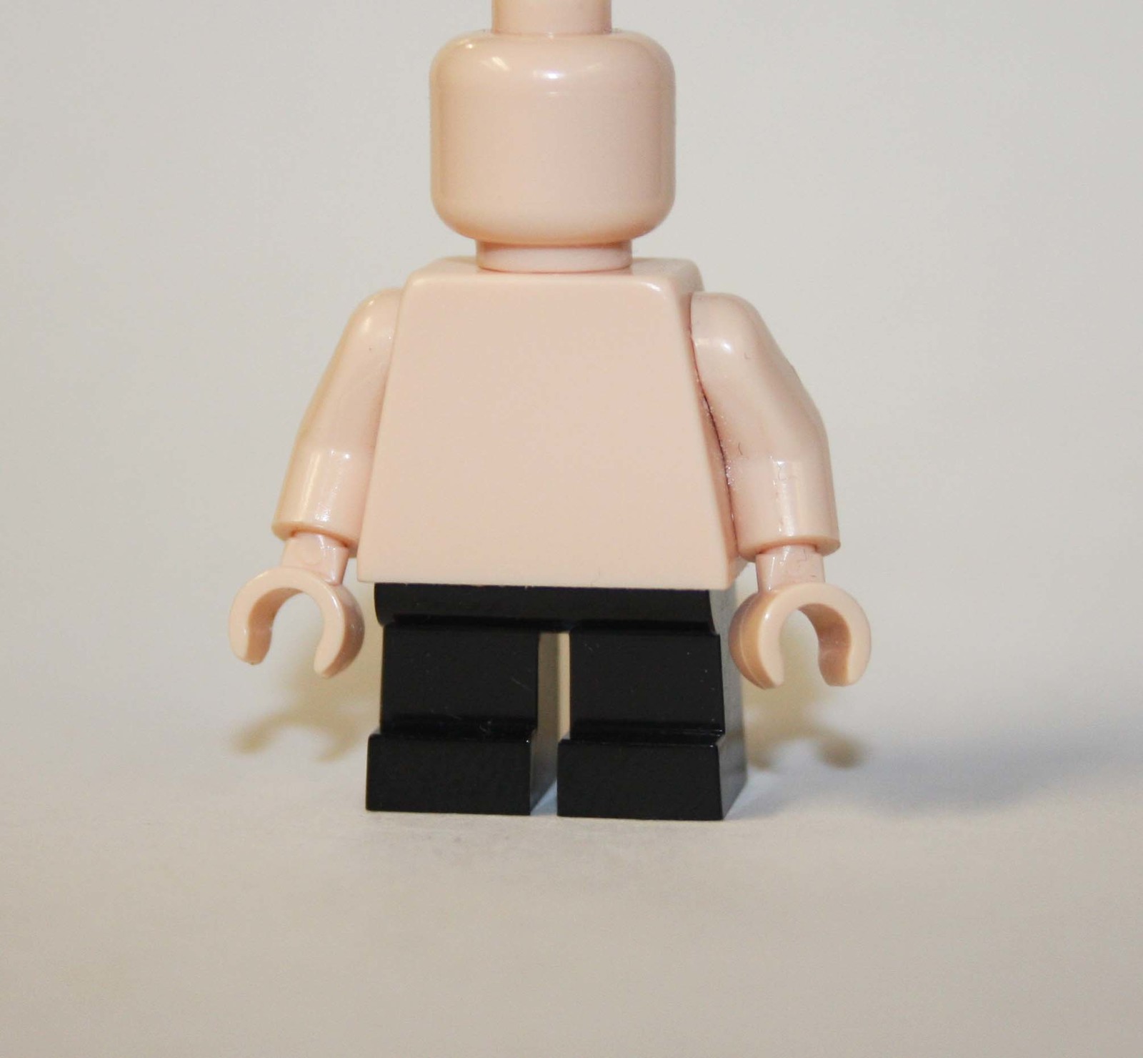 Single Sale Small Child Short Black Minifigure mini Legs Block Toys - $1.50