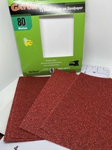 2 pc Sheets Gator 4.5-in W x 5.5-in L 80-Grit Clamp-On Sanding Sheet New - $103.73 MXN