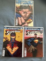 Superman DC Universe “Rebirth”Lot Of 3 # 1 ,4,8 son Of Superman - $3.72