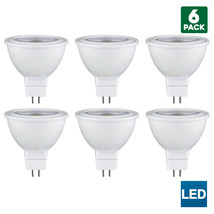 6 Pack Sunlite MR16 LED Bulb, 120V, 5 Watt, 3000K, GU5.3 Base, Energy Saving - £59.07 GBP