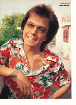 David Cassidy teen magazine pinup clipping flower shirt wearing glasses ... - $3.50