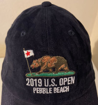 2019 US Open Pebble Beach Golf Corduroy Cap California bear Imperial HAT - £27.23 GBP