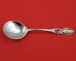 Chippendale Old by Alvin Sterling Silver Bouillon Soup Spoon 5 1/8&quot; Heir... - £45.93 GBP