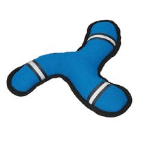 MPP Toughstructurable Toss Dog Toy Blue Durable Float Fun Canvas Chewer Waterpla - £20.42 GBP