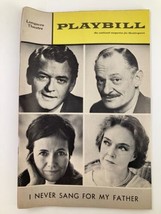 1968 Playbill Longacre Theatre Hal Holbrook in I Never Sang For My Father - £11.35 GBP