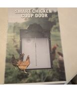 Solar Powered Automatic Chicken Coop Door with Timer/PIR Sensor Modes - $1,420.20 MXN