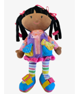 Learn To Dress Doll Dressy Friends Scarlett Brown Plush June Garden Educ... - $20.15 CAD