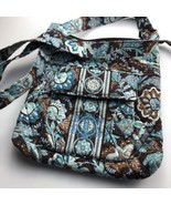 Vera Bradley Purse Quilted Blue Hipster Shoulder Crossbody Bag Boho - $21.93