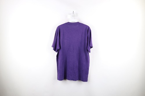 Vtg 90s Mens Large Distressed Spell Out Colorado Rockies Baseball T-Shirt USA Item image 7