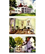 Mount Vernon, Virginia - 12 Vintage 1934 Postcards - Washington&#39;s Home - €11,94 EUR