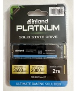  Inland Platinum 2TB SSD 3D NAND M2 PCIe NVMe 2280 Internal Solid State ... - £148.47 GBP