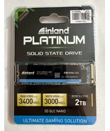  Inland Platinum 2TB SSD 3D NAND M2 PCIe NVMe 2280 Internal Solid State ... - £148.47 GBP