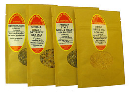Sample Gift Pack - International Flavors with Low Salt Sea Salt  - $9.99