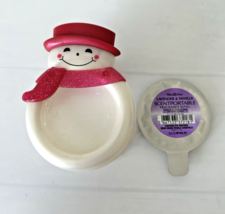Bath &amp; Body Works Snowman Scentportable Car Visor Clip Lavender &amp; Vanill... - $7.87
