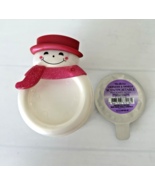 Bath &amp; Body Works Snowman Scentportable Car Visor Clip Lavender &amp; Vanill... - $143.96 MXN