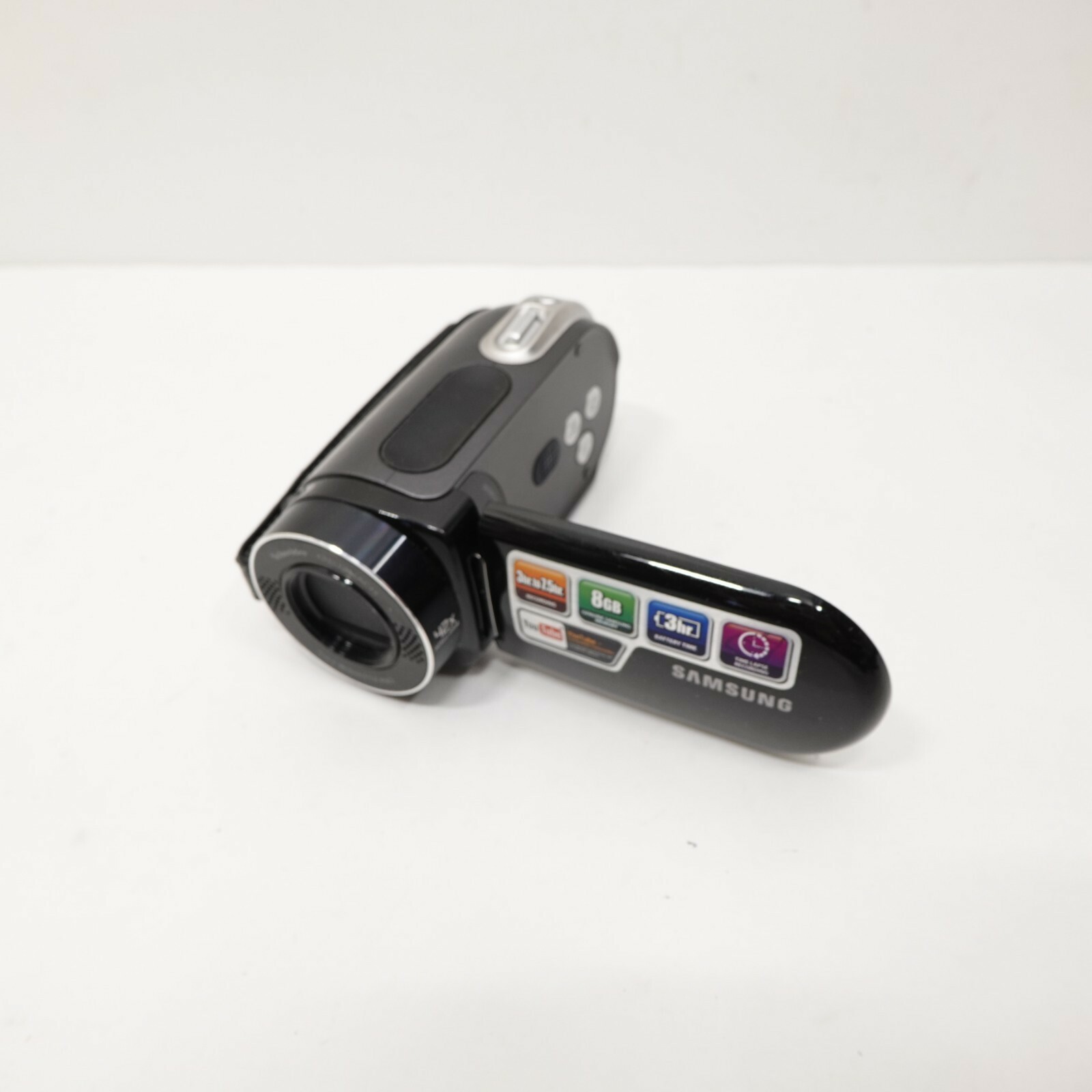 Samsung SMX-F33BN/XAA Digital Camcorder with battery Charger not included - $31.49