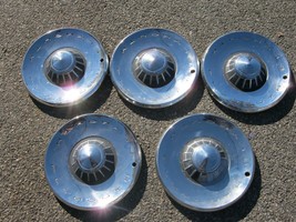 Genuine 1962 1963 Plymouth Savoy Fury Belvedere 14 inch hubcaps wheel covers - £72.86 GBP