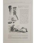 1931 Print Ad Ernest Watson Eldorado Master Drawing Pencil Sketches Jers... - $21.37