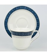 Royal Doulton Sherbrooke Fine Bone China H5009 TEA CUP &amp; SAUCER Made Eng... - £10.89 GBP