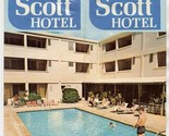 The Scott Hotel Brochure St Thomas Virgin Islands 1970&#39;s - $21.78