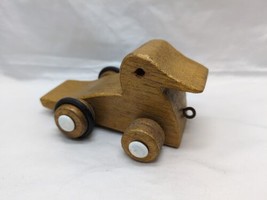 1981 Handmade Wooden Duck Toy 4&quot; JWC Feb - £14.53 GBP