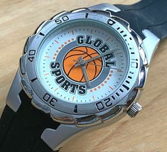 Unused SMI Awards Global Sports Mens Rotating Bezel Analog Quartz Watch~New Batt - $18.61