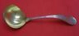 Bird by Wendt Sterling Silver Gravy Ladle Goldwashed 7 1/2&quot; Serving - £561.07 GBP