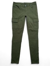 prAna Womens 8 Cargo Pants Green Meme Skinny Slim Stretch Zion Travel Wo... - £21.39 GBP