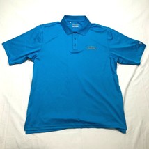 Under armour Polohemd Herren L Blau Kragen Kurz Arm Locker Heizausrüstun... - $12.85