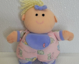 Vintage 1999 McDonald&#39;s Mcbaby Doll Plush Rare HTF! Blonde Pink Purple - $23.41