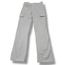 Gap Pants Size 1 W29&quot; x L30&quot; Straight Leg Pants Cargo Pants Stretch Casual Cream - £26.89 GBP