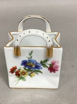 Nantucket Porcelain Floral Pattern Home Decoration Figurine - $14.85