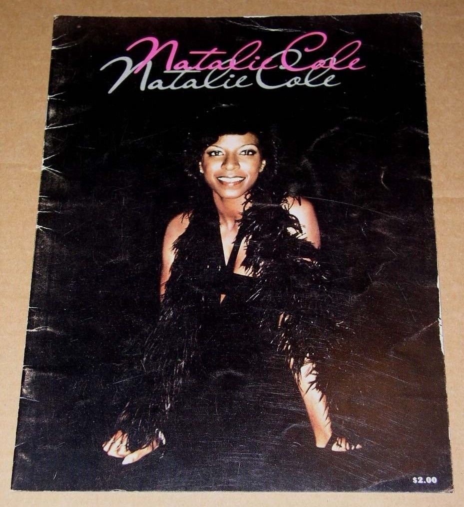 Natalie Cole Concert Tour Program Vintage 1976 - $24.99