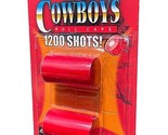 Parris #912B-50 Toy Roll Pistol Caps, 1200 Shots, Red - £13.26 GBP