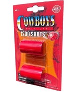 Parris #912B-50 Toy Roll Pistol Caps, 1200 Shots, Red - £13.28 GBP