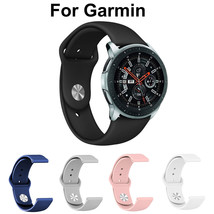 Silicone Watch Band Strap for Garmin Vivoactive 3 Music Forerunner 245 645 Move - £5.31 GBP