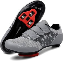 Mens And Womens Indoor Road Bike Riding Shoes With Look Delta Cleats, Id... - $76.98
