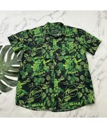 Altamont Beer Works Mens Hella Hoppy Party Shirt Size XXL Black Green Ho... - $526.68 MXN