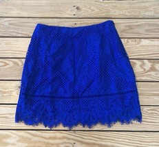 Lovers + Friends Women’s Lace Mini Skirt Size S Blue S7 - £17.25 GBP