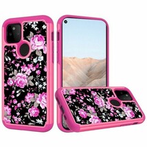 Design Tough Hybrid Case for Google Pixel 5A 5G ROSES - £4.68 GBP