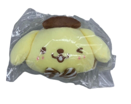 Sanrio Pompompurin Plush Dog Keychain 2015 Limited Edition Sold in Japan NIP - £13.12 GBP