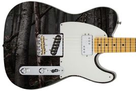 Guitar Skin Axe Wrap Re-skin Ella's Enchanted Forest 1049 - $45.49