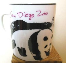 Vintage San Diego Zoo Mug Giant Pandas 3.5&quot; - £11.97 GBP