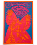 Rites of Spring Neon Rose #11 Poster Vintage 1967 Victor Moscoso Psyched... - £194.02 GBP