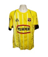 Optimus BSC Pilsener Movistar Coca Cola Mens Large Yellow Soccer Footbal... - €34,10 EUR