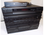 Kenwood Model KRX-792 Stereo Reciever Dual Cassette CD Player Speakers - £102.44 GBP