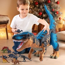 Large Dinosaur Toy For Kids And Toddlers, Jumbo Tyrannosaurus Rex With Mist Spra - £58.52 GBP