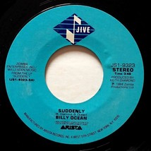 Billy Ocean - Suddenly / Lucky Man [7&quot; 45 rpm Single] on Jive JS1-9323 - £1.78 GBP