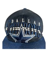 Dallas Cowboys New Era Blue Black Hat Snapback NFL 3D Embroidered Logo - £16.90 GBP