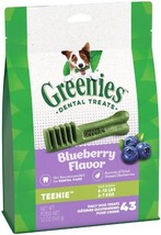 Greenies Teenie Dental Dog Treats Blueberry - £57.53 GBP